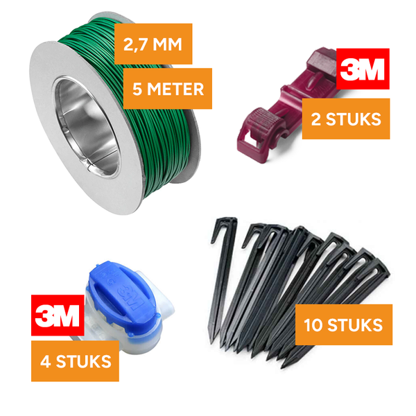 Reparatieset voor perimeterdraad SET-02
