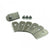 Gardena Messenset Carbon Staal 0,75mm 9 stuks